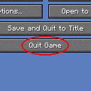 Quit from Game Menu 图标